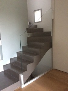 Balaustra-vetro-Abitazione privata 